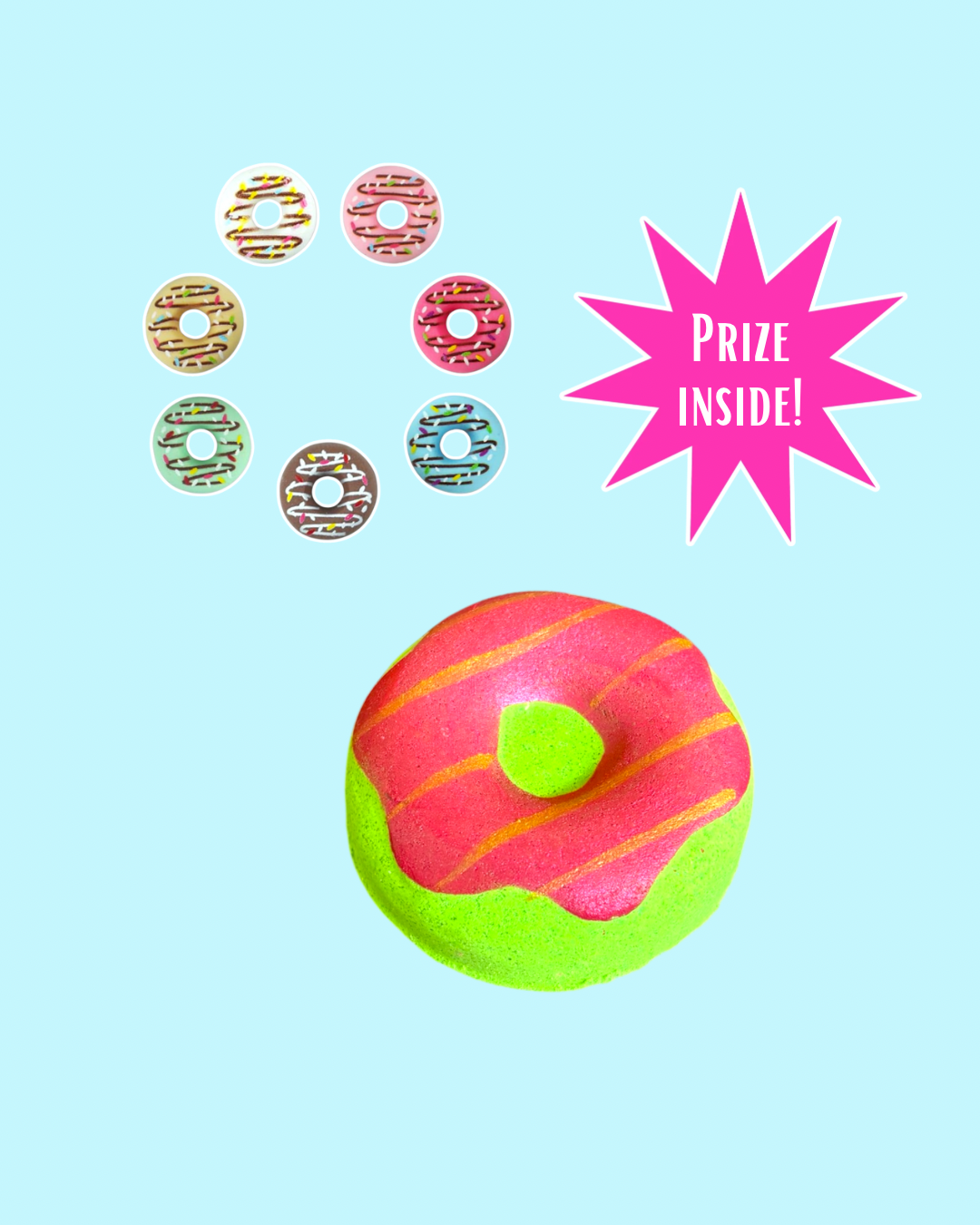 Apple Donut Bath Bomb
