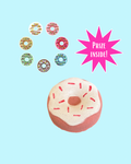Red Velvet Donut Bath Bomb