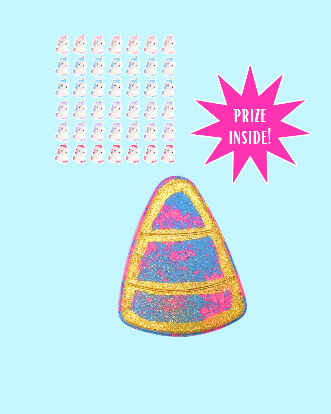 Unicorn Horn Bath Bomb *prize inside*