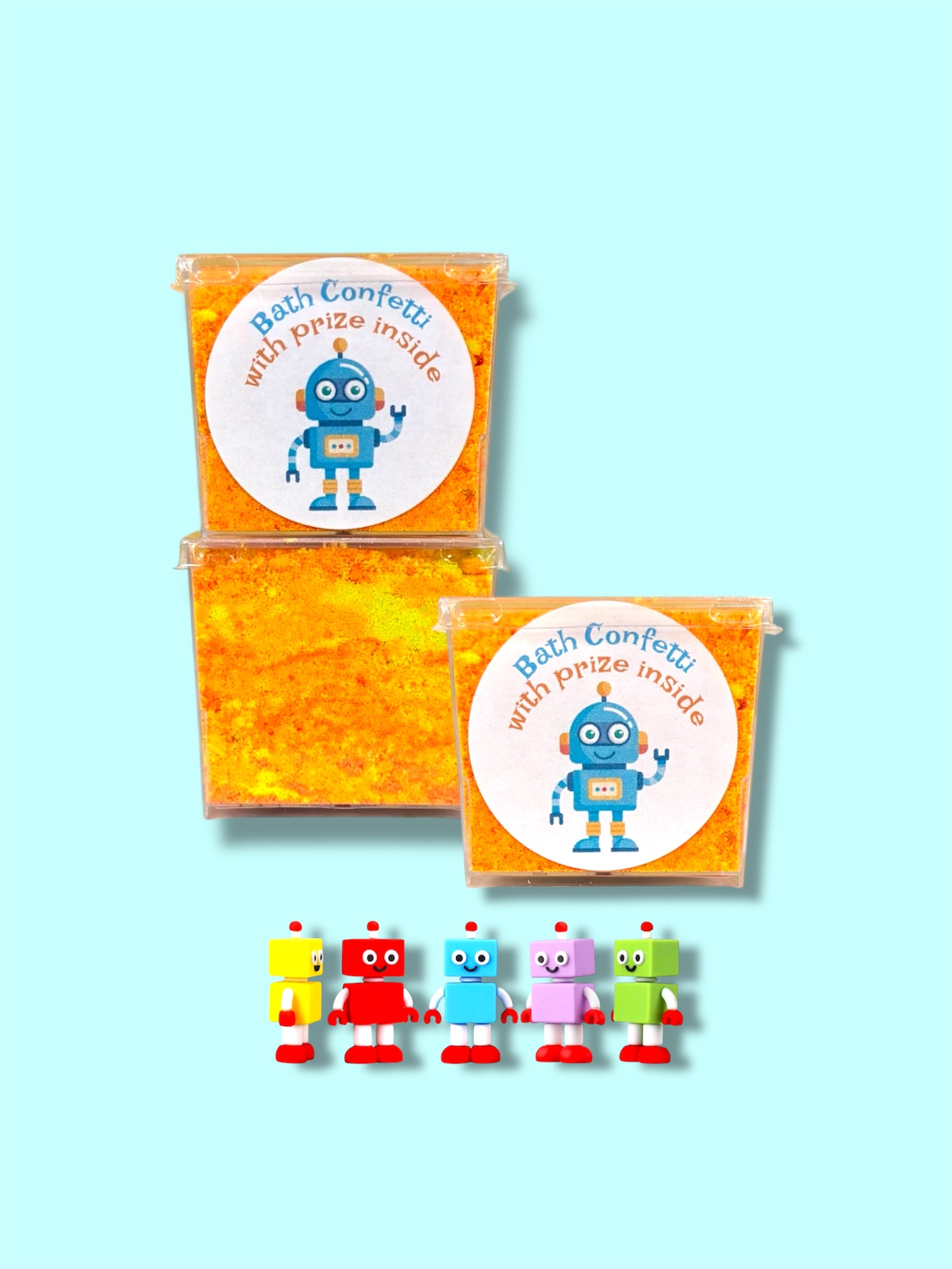 Robot Bath Confetti