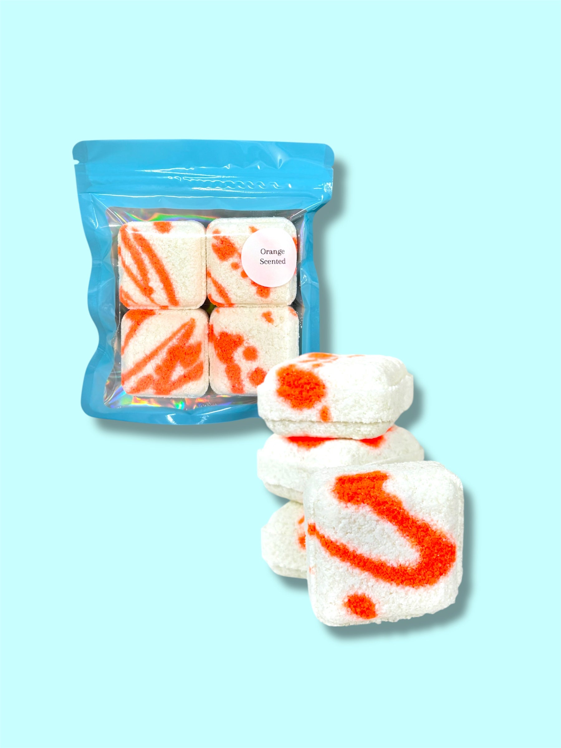 Orange Shower Steamer Multi Pack
