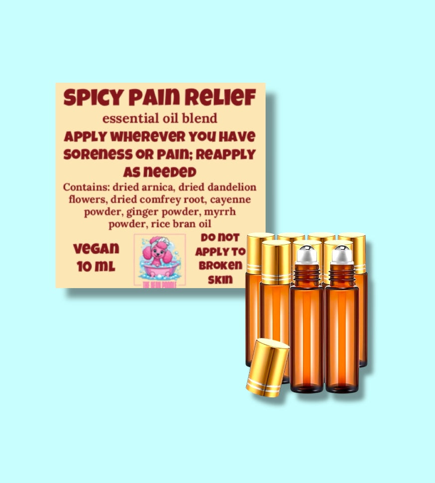 Spicy Pain Relief Essential Oil Roller