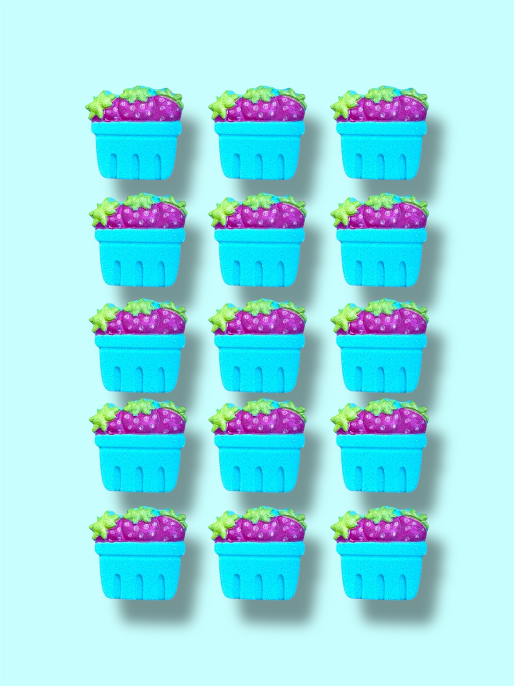 Strawberry Basket Bath Bomb 15 units