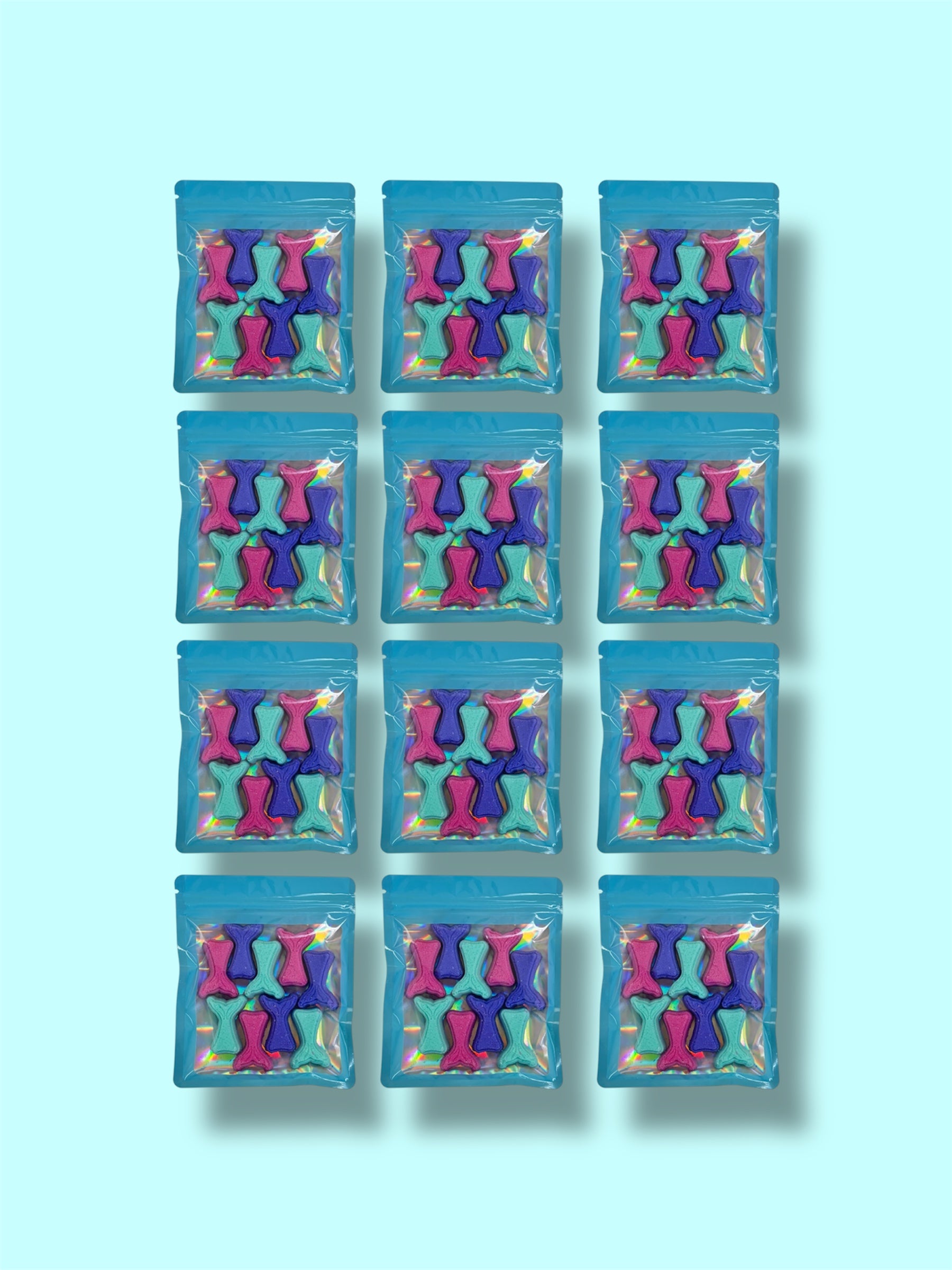 Mermaid Tail Bath Nuggets 12 units