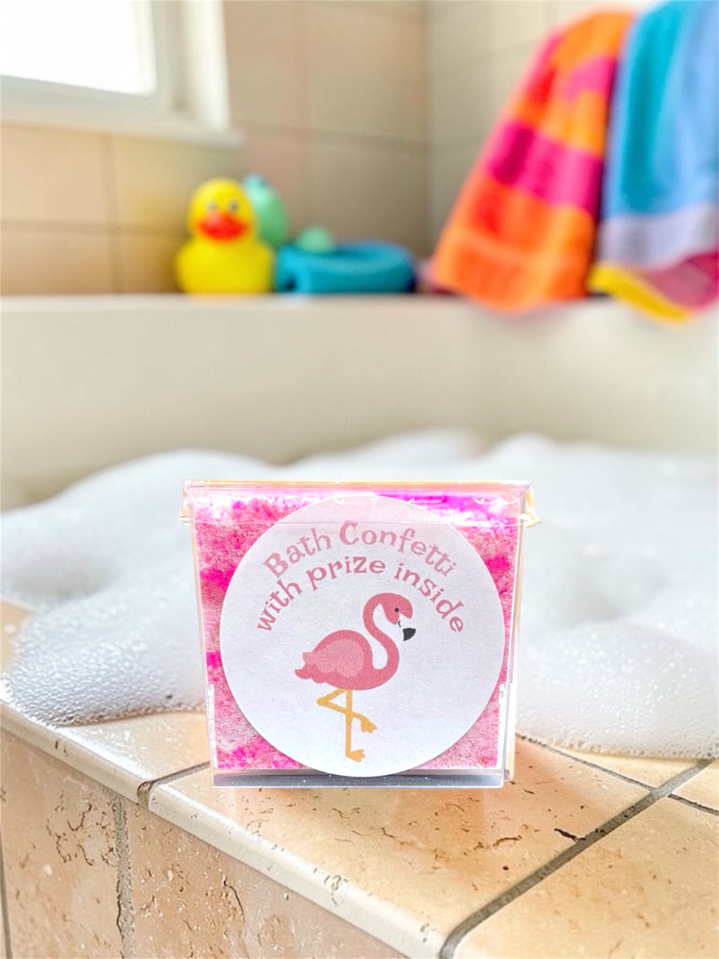 Flamingo Bath Confetti