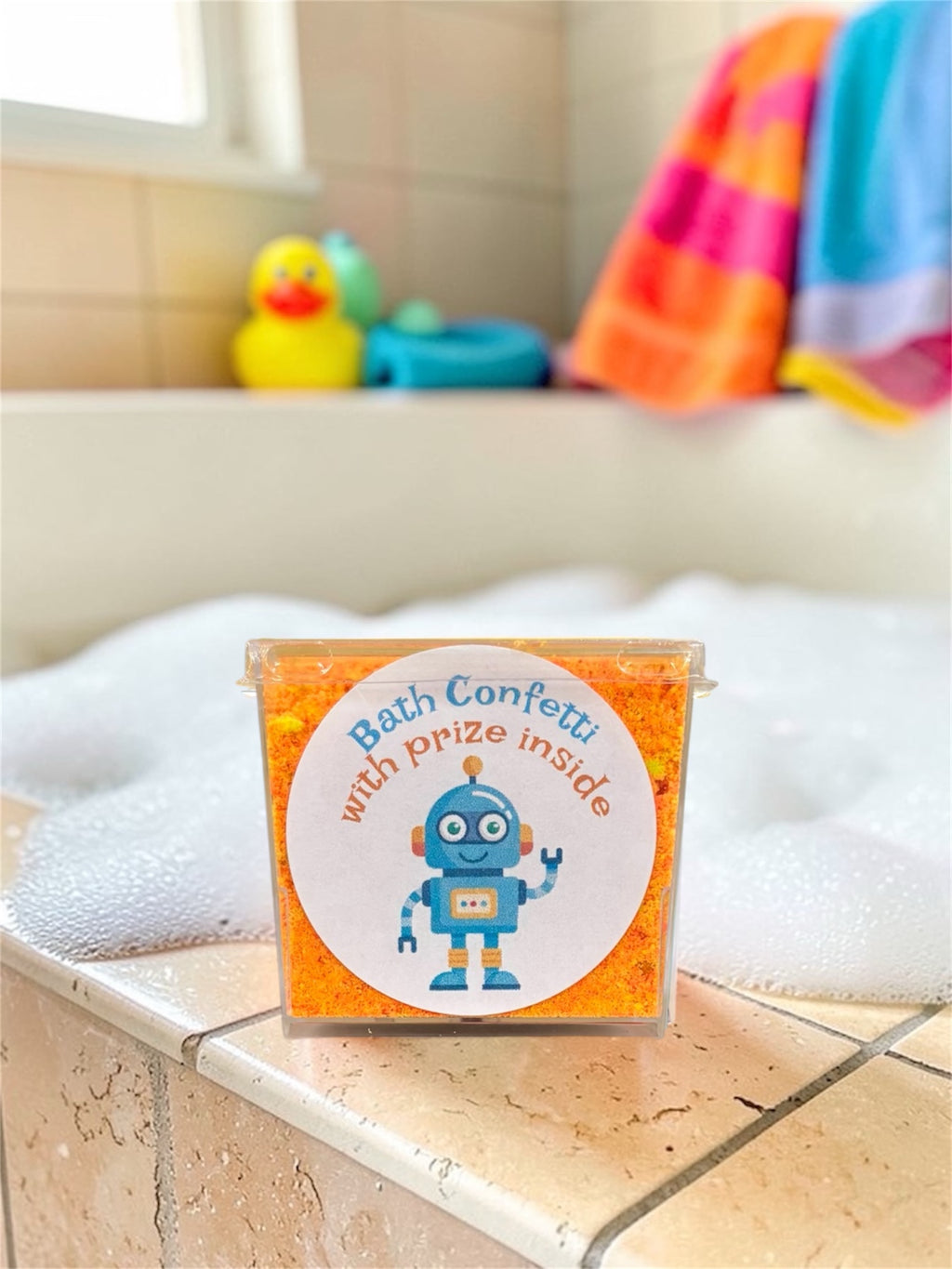 Robot Bath Confetti
