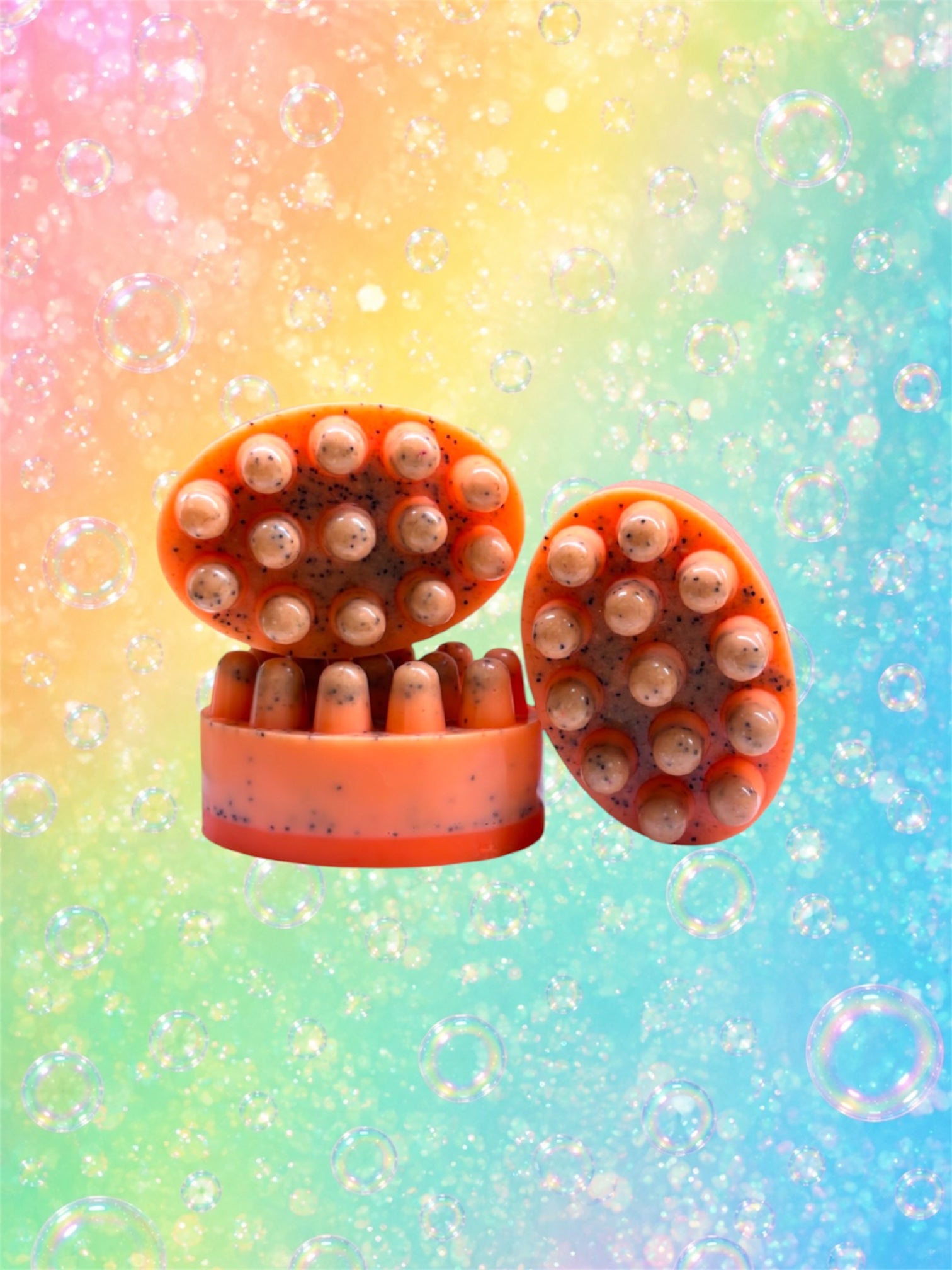 Orange Poppy Seed Oatmeal Massage Soap