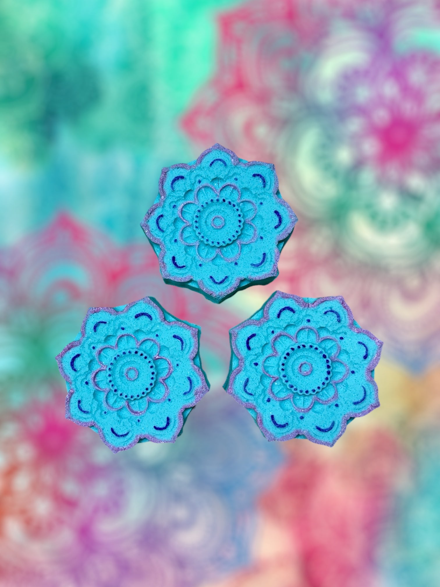 Mandala Bath Bomb *crystal inside*