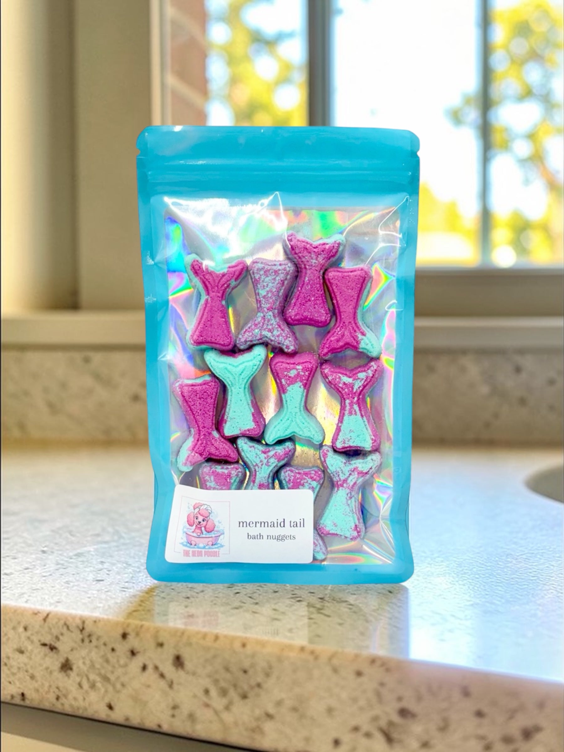 Mermaid Tail Bath Nuggets