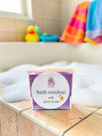 Purple Bath Confetti *toy inside*