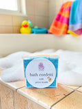 Blue Bath Confetti *toy inside*