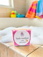 Pink Bath Confetti *toy inside*