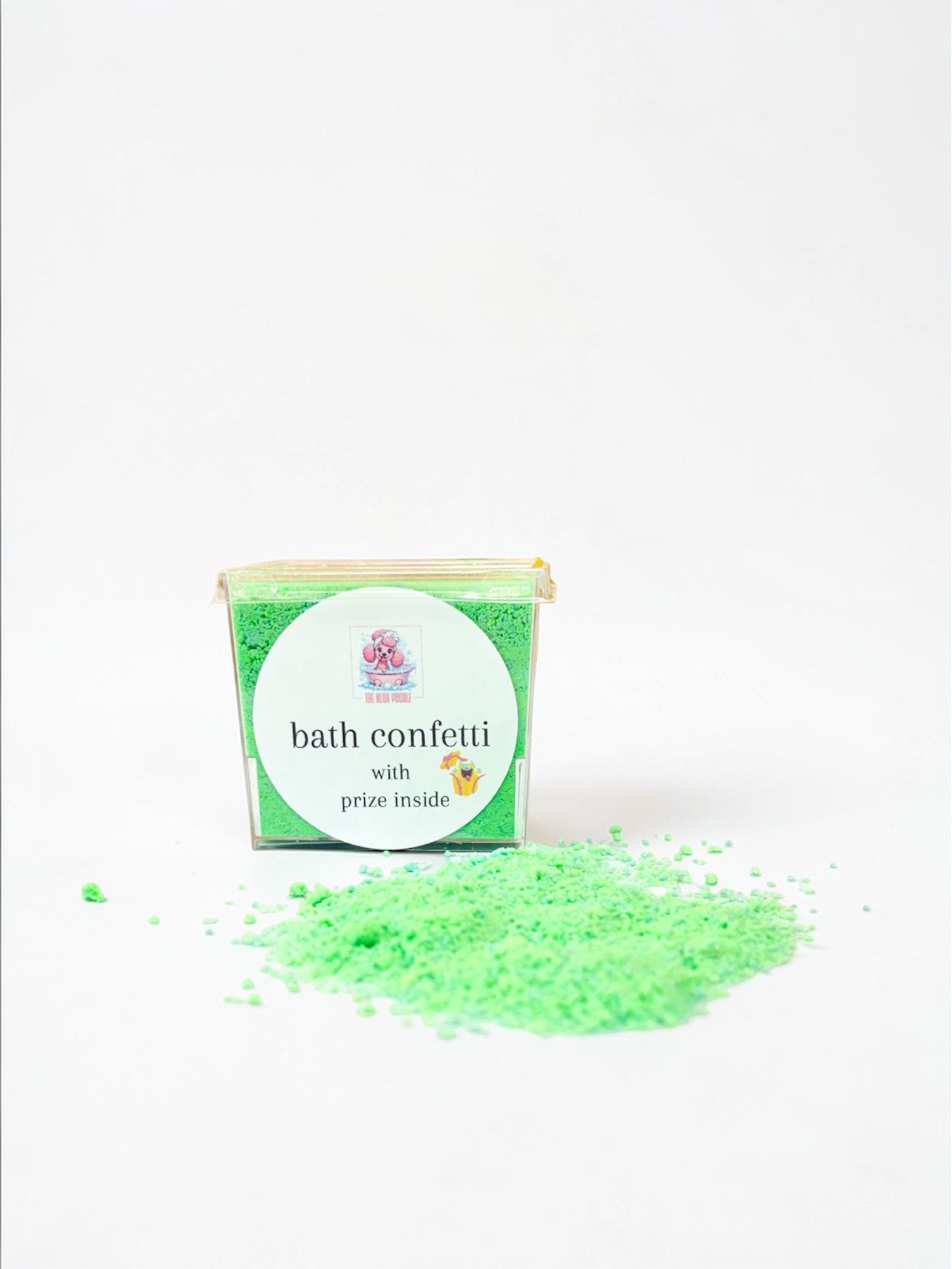 Green Bath Confetti *toy inside*