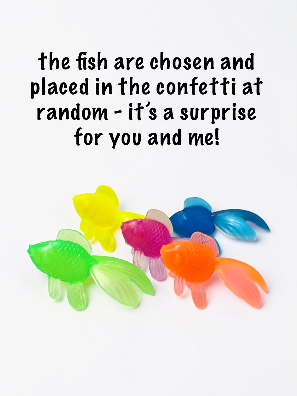 Orange Bath Confetti *toy inside*