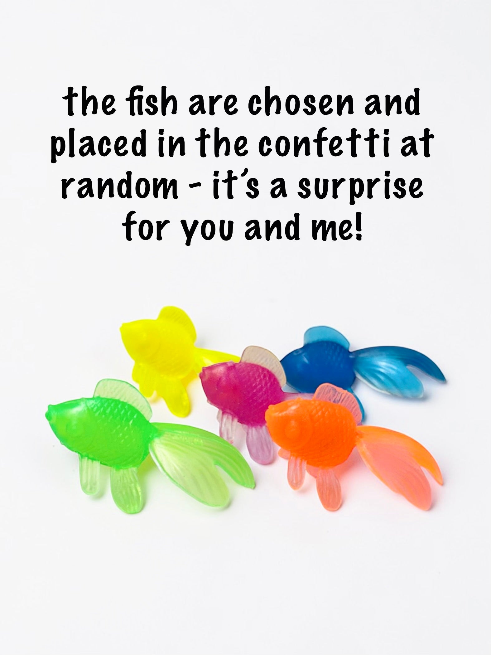 Orange Bath Confetti *toy inside*