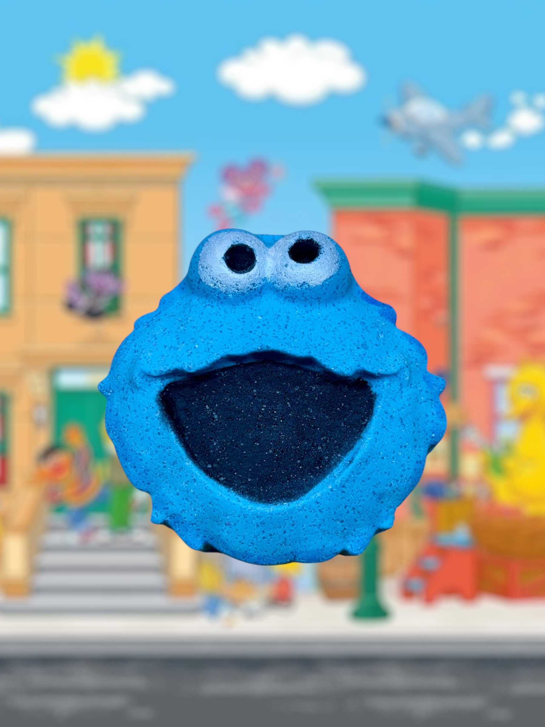 Cookie Monster Bath Bomb